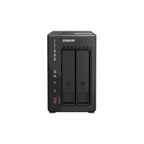 NAS TOWER QNAP TS-253E-8G 2HD NOHDD 2.5"/3.5" SATA 2P 2.5 GBE 8GB RAM DDR4 2XHDMI Intel Celeron J6412 4Core 2.0GHz