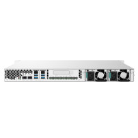 NAS RACK 1U QNAP TS-432PXU-RP-2G 4HD 3,5"/2,5" NOHD 2P 10GBE SFP+ 2P 2.5 GBE USB3.0 2GB DDR4 QUADCORE AL-324 1.7GHZ 2x250w