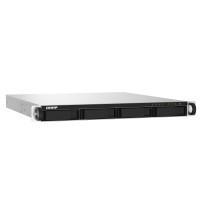 NAS RACK 1U QNAP TS-432PXU-RP-2G 4HD 3,5"/2,5" NOHD 2P 10GBE SFP+ 2P 2.5 GBE USB3.0 2GB DDR4 QUADCORE AL-324 1.7GHZ 2x250w