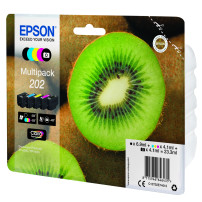 ORIGINAL Epson Multipack nero / ciano / magenta / giallo C13T02E74010 202 ~1550 Seiten