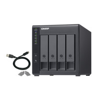 Expansion unit for NAS TOWER QNAP TR-004 x4HDD - USB 3.0 type-C hardware RAID external enclosure