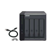 Expansion unit for NAS TOWER QNAP TR-004 x4HDD - USB 3.0 type-C hardware RAID external enclosure