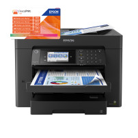 MULTIFUNZIONE EPSON WorkForce WF-7840DTWF A3+ 32/22PPM 2x 250FF Scan 1200x2400 FAX ADF DUPLEX LAN WiFi Direct USB