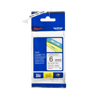NASTRO BROTHER TZ-211 6mm Nero/Bianco  x PT900 PT-H75 PT-1080BTS