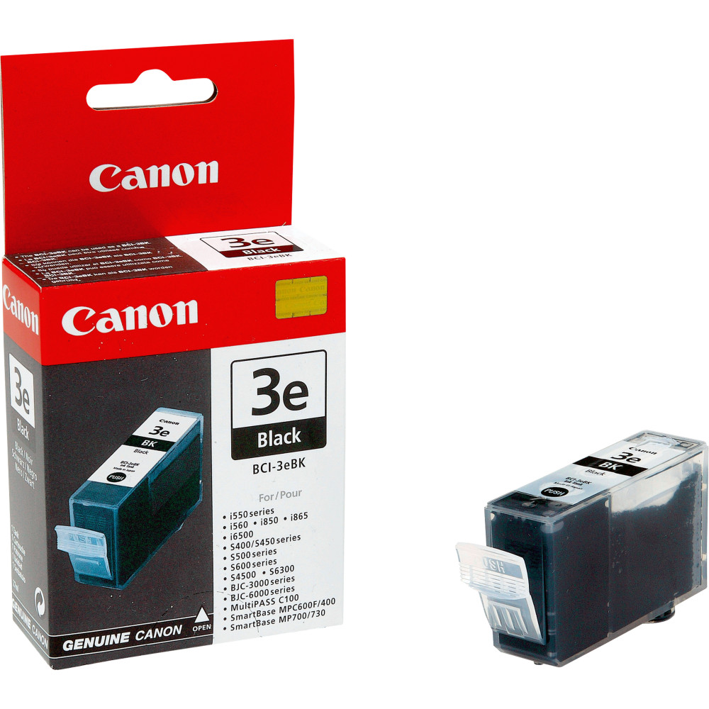 INK CANON BCI-3eBK Nero 27ML X IP3000 IP4000 IP4000R IP5000 MP730 MP750 MP760 MP780