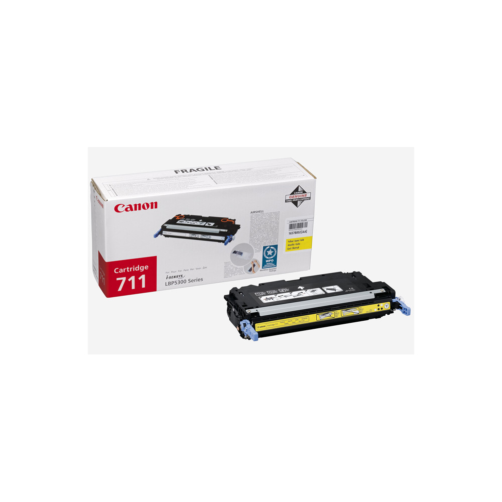 TONER CANON 711Y Giallo 6000PP X LBP-5300 LBP-5360 MF9130