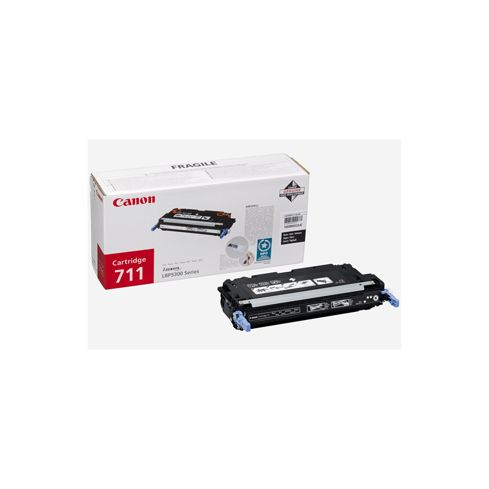 TONER CANON 711BK Nero 6000PP X LBP-5300 LBP-5360 MF 8450 MF9130 MF9220Cdn
