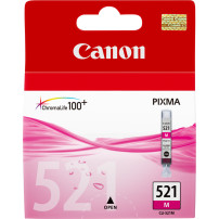 INK CANON CLI-521M Magenta 9ML X PIXMA MP540, MP550, MP620, MP630, MP640, MP980, MP990, iP3600, iP4600, iP4700, MX860