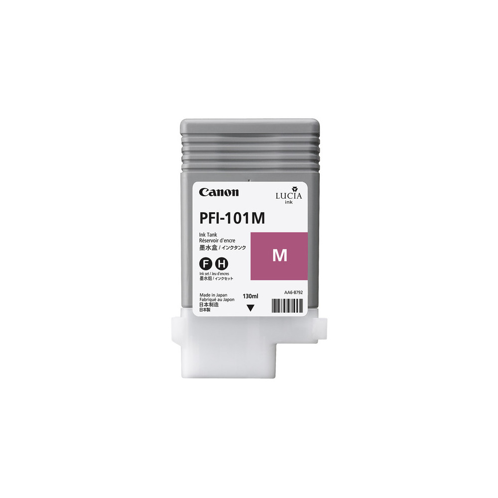 SERBATOIO CANON INCH. MAGENTA PFI-101M SINGOLO (130ml) 0885B001 x iPF 5000 / 6000S