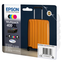 ORIGINAL Epson Multipack nero / ciano / magenta / giallo C13T05H64010 405XL ~4400 Seiten