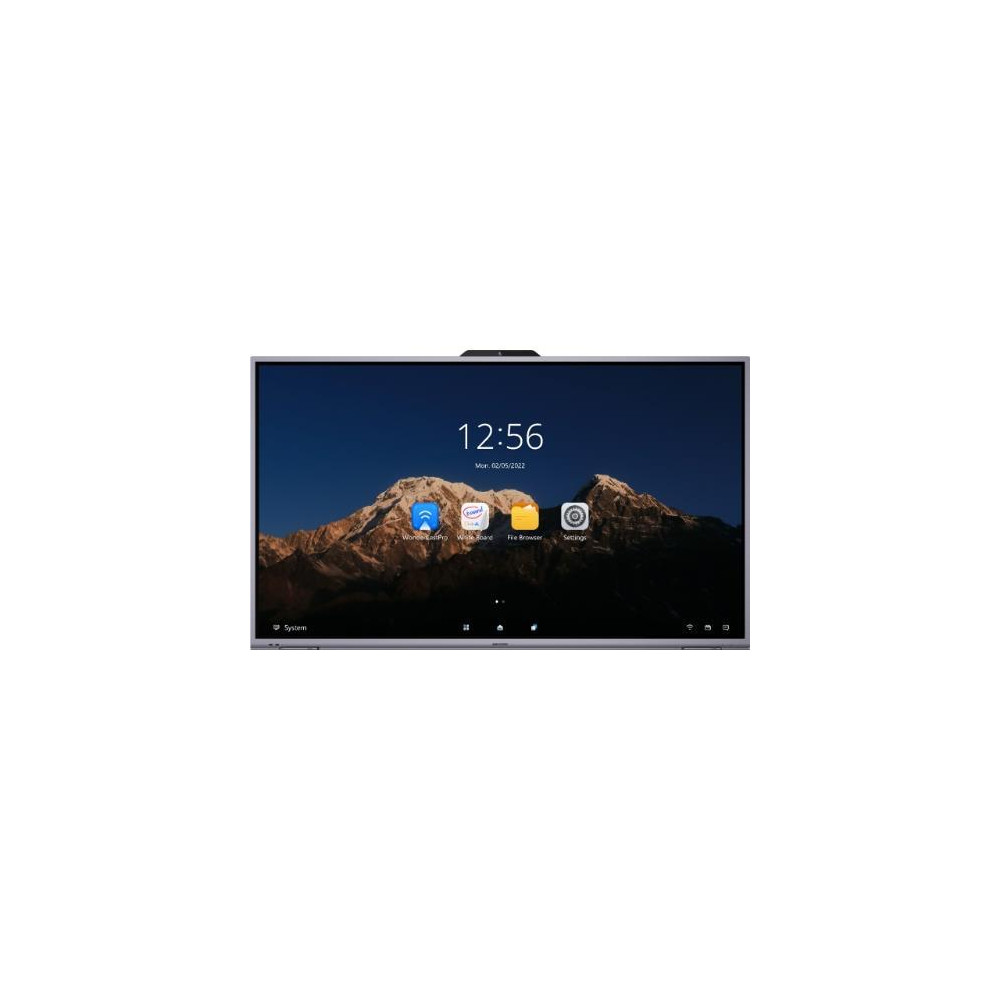 MONITOR TOUCH Interattivo HIKVISION 65", 4K, Android 11,  memory 4GB, 64GB storage WEBCAM int. Staffa inclusa *RICHIEDI IL BID*