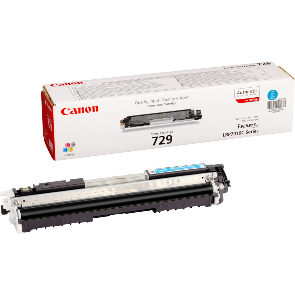 TONER CANON 729C Ciano 1200pp x  LBP-7010C LBP-7018C