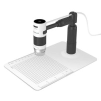 MICROSCOPIO Magnificatore ATLANTIS E45-MS725 USB UXGA 1600x1200 doppio punto di fuoco ingrandimento 60x e 250x CMOS