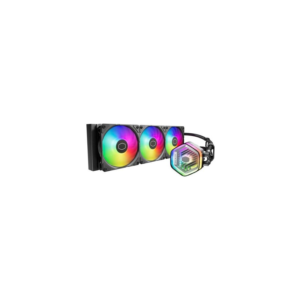 DISS A LIQUIDO COOLER MASTER - MASTER LIQUID 360 ATMOS ARGB - SK LGA1700, LGA1200, LGA1151, LGA1150, LGA1155, LGA1156