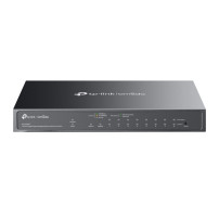 SWITCH TP-LINK OMADA ES210GMP 10P LAN GIGABIT DESKTOP 10/100/1000Mbps RJ45 Desktop Easy Managed Switch 8P GIGABIT POE