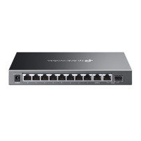 SWITCH TP-LINK OMADA ES210GMP 10P LAN GIGABIT DESKTOP 10/100/1000Mbps RJ45 Desktop Easy Managed Switch 8P GIGABIT POE