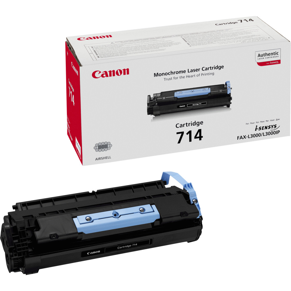 TONER CANON CRG-714 Nero 4500pp x FAX L3000 L3000IP