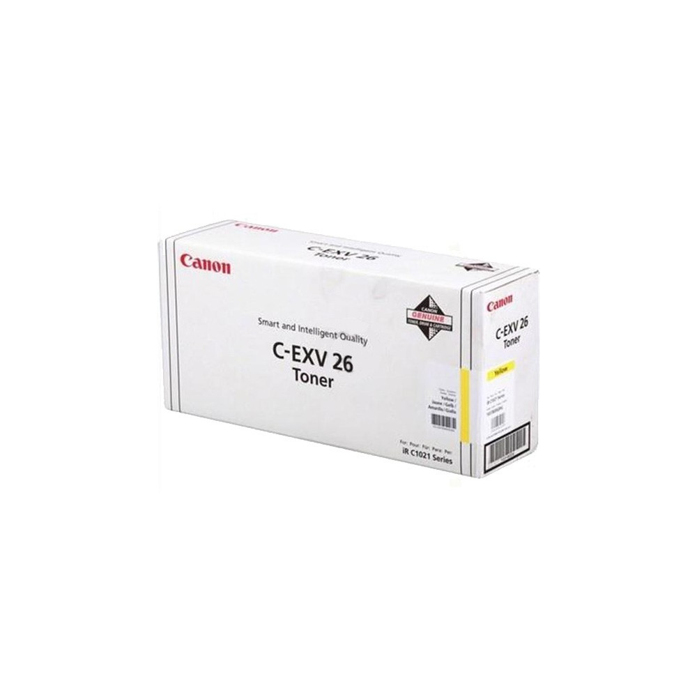 TONER CANON C-EXV26 GIALLO X IR C1021i IR C1028i IR C1028iF 6.000 pag 1657B006BA