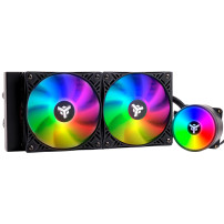 COOLER ITEK " EVOLIQ 240 RAINBOW" 240mm (Raff. a Liquido) SKT UNIVERSALE - PWM -  ITLCEVOR240