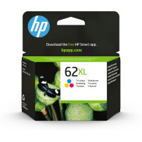 ORIGINAL HP Cartuccia d'inchiostro differenti colori C2P07AE 62 XL ~415 Seiten