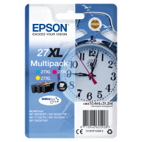 ORIGINAL Epson Multipack ciano / magenta / giallo C13T27154012 27 XL ~3300 Seiten 3 Cartucce colore: T2712 + T2713 + T2714