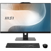 ALL IN ONE MSI Modern AM272P 1M-862XIT 27" Intel Core 5 120U 8GB SSD512GB Tastiera Mouse NO SISTEMA OPERATIVO Nero