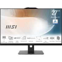 ALL IN ONE MSI Modern AM272P 1M-862XIT 27" Intel Core 5 120U 8GB SSD512GB Tastiera Mouse NO SISTEMA OPERATIVO Nero