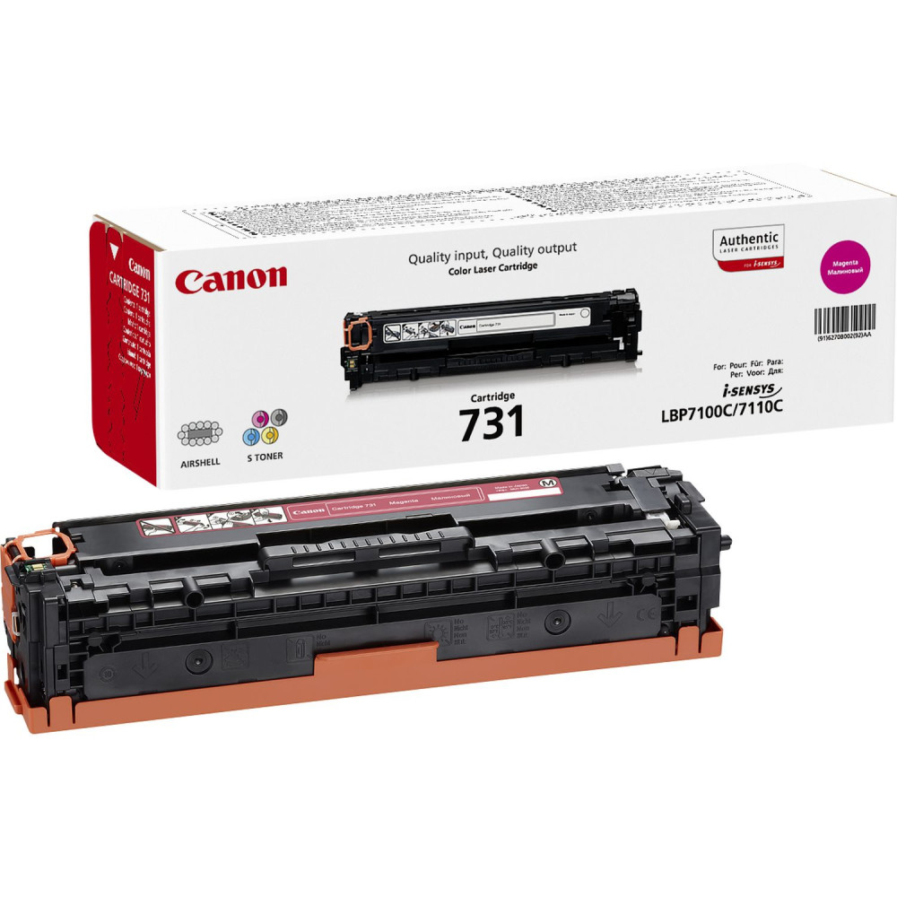 TONER CANON 731M Magenta 1500PP x LBP7100CN LBP7100CW LBP7110CW MF8280Cw MF8230Cn MF628Cw MF623Cn