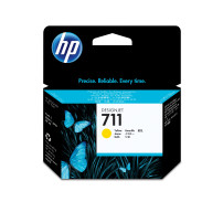 ORIGINAL HP Cartuccia d'inchiostro giallo CZ132A 711 ~1000 Seiten 29ml ink cartridge, standard