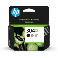 ORIGINAL HP Cartuccia d'inchiostro nero N9K08AE 304 XL ~300 Seiten