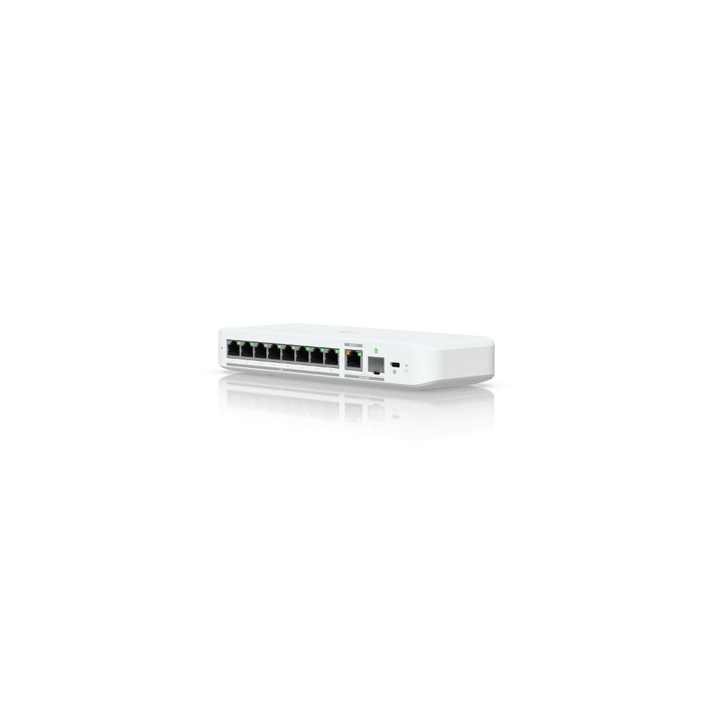 UBIQUITI SWITCH USW-Flex-2.5G-8-EU 8 Porte LAN 2.5GbE PoE+ GIGABIT di cui 1 Porta Input PoE++ L2 USW-Flex-2.5G-8-EU UBIQUITI
