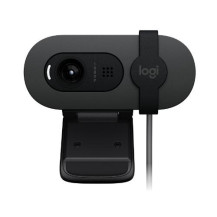 WEBCAM LOGITECH  BRIO 105 Full HD 1920x1080 2MP 30fps USB A Bilanc autom illuminaz Messa a fuoco fissa copriobiettivo-960-001592