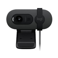 WEBCAM LOGITECH  BRIO 105 Full HD 1920x1080 2MP 30fps USB A Bilanc autom illuminaz Messa a fuoco fissa copriobiettivo-960-001592