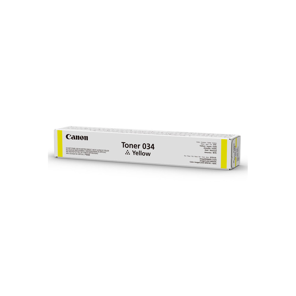 TONER CANON 034 Giallo X iR C1225iF 9451B001AA TONER CANON 034 Giallo X iR C1225iF 9451B001AA