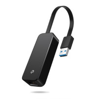 ADATTATORE DI RETE TP-LINK UE306 da USB 3.0 a Gigabit Ethernet, Pieghevole e portatile