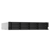 NAS RACK 2U QNAP TS-1232PXU-RP-4G 12HD 3,5"/2,5"SATA6 6GB/S NOHD 2P 10GBE SFP+ 2P 2.5GBE 4GB RAM DDR4 AL324 4CORE 2X250W