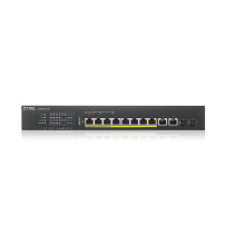 SWITCH ZYXEL XS1930-12HP 8P MULTIGIGABIT Poe 60W (375W max)(1G/2.5G/5G/10G)+2P MultiGigabit +2P 10GbE SFP+  IPv6, VLAN, QoS, ..
