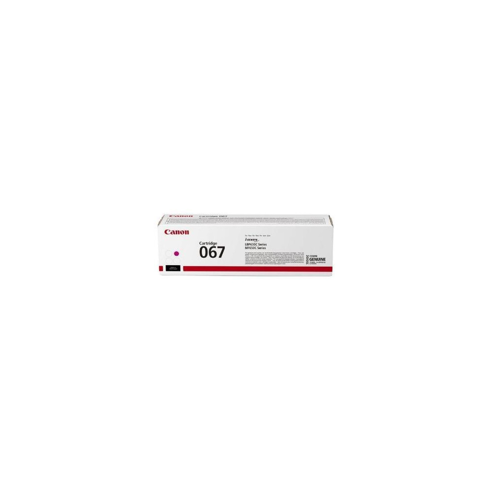 TONER CANON 067 M Magenta 1.250PP x LBP631CW LBP633CdW MF657CDW MF655CDW MF651CW