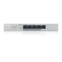 SWITCH ZYXEL GS1200-5HP v2 SMART MANAGED 5P Gigabit(4P PoE fino a 60W ) Easy Management xVLAN,QoS design senza ventole Desktop