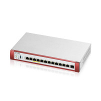 FIREWALL ZYXEL USGFlex Security Gateway 500H VPN:300 IPSec/L2TP, 150 SSL WAN, 8xLAN + 2x2.5 + 2x2.5 POE 30W, fino a 300 utenti