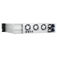 NAS RACK 2U QNAP TS-855eU-RP-8G 8HD 3,5"/2,5" NOHD 2xM.2 2280 2x2.5GBE 4xUSB3.2 8GB RAM Intel Atom C5125 8C 2.8GHz 2X300W