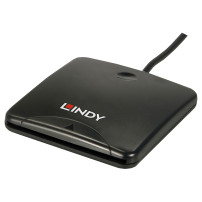 LETTORE LINDY SMART CARD ESTERNO USB 2.0 per  e-banking, e-payment, firma elettronica, autenticazione di sicurezza, e-government