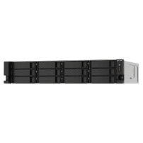 NAS RACK 2U QNAP TS-1273AU-RP-8G 12HD 3,5"/2,5" NOHDD 2P 2.5 GBE 2USB-C 2USB-A 8GB DDR4 4C AMD Ryzen V1000 V1500B 2x300w