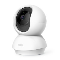 TELECAMERA TP-LINK da inter Tapo TC70 Pan/Tilt WiFi1080p,2.4GHz,RotazOrizz360°Vertic114°Vis Nott8mt,Audio bidirez,contr Vocal