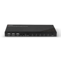 Switch LINDY KVM HDMI 4K60, USB 2.0 & Audio, 4 Porte - 32810