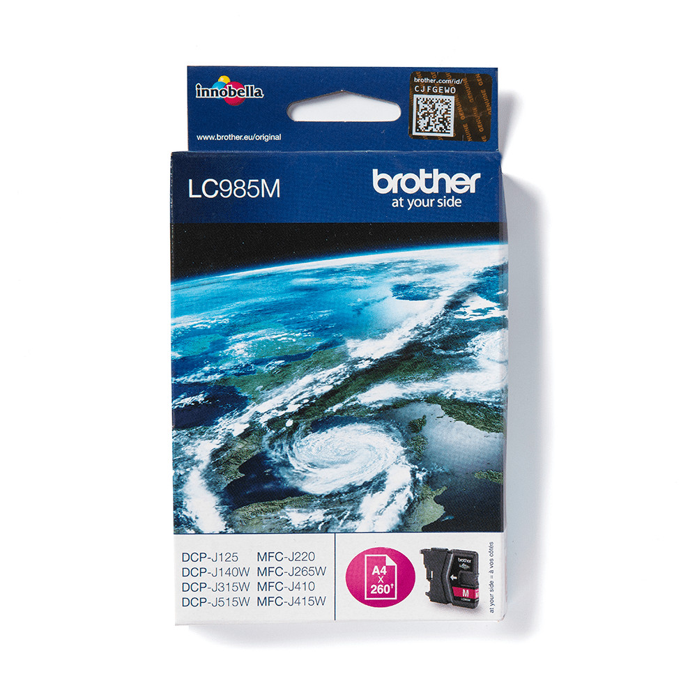 ORIGINAL Brother Cartuccia d'inchiostro magenta LC985M LC-985 ~260 Seiten
