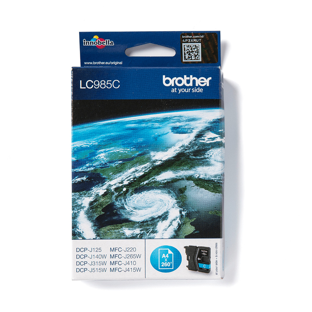 ORIGINAL Brother Cartuccia d'inchiostro ciano LC985C LC-985 ~260 Seiten