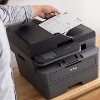 MULTIFUNZIONE BROTHER LASER MFC-L2860DWE A4 34PPM 256MB 250FF FAX ADF 50FF DUPLEX (solo in stampa) LAN USB2.0 WiFi LCD 6.8cm