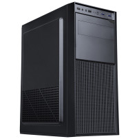 CASE ITEK M.TOWER "WINCO" 500W, FRONT 2*USB3 + 2*USB2 + AUDIO - BK (Effetto Spazzolato) - ITOCWOMU3