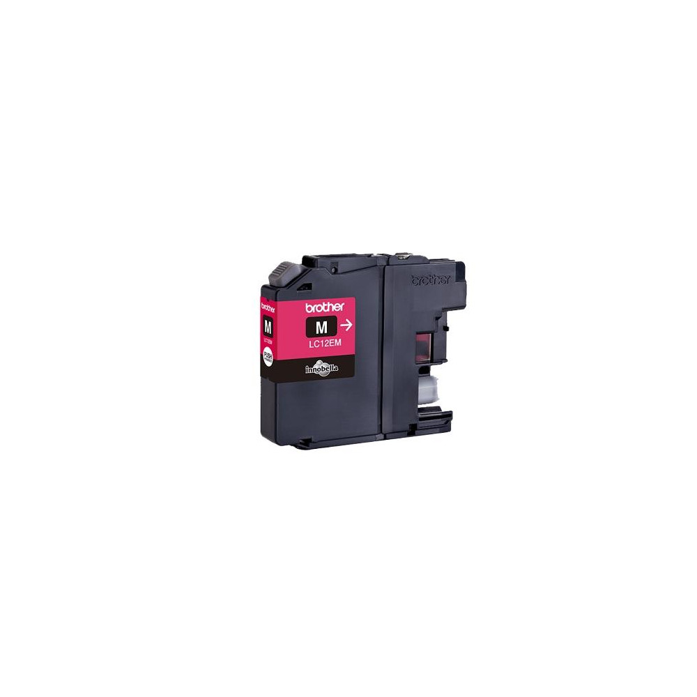 ORIGINAL Brother Cartuccia d'inchiostro magenta LC12EM LC-12E ~1200 Seiten